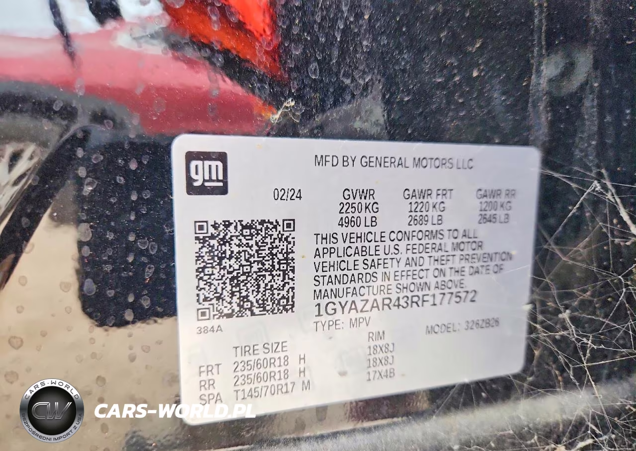 2024 Cadillac Xt4 Luxury VIN:1GYAZAR43RF177572 - 12