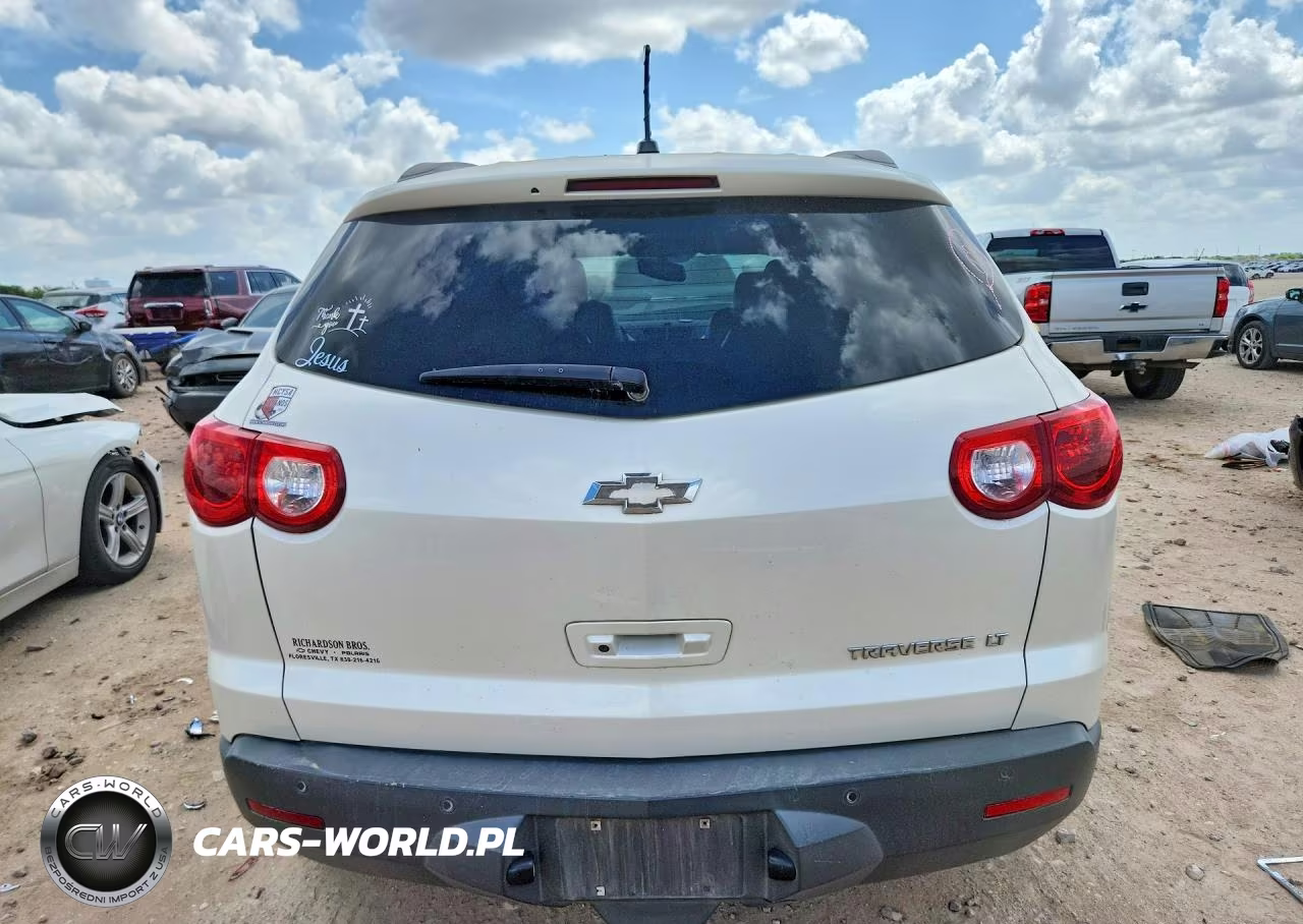 2012 Chevrolet Traverse Lt VIN:1GNKRJED6CJ345801 - 6