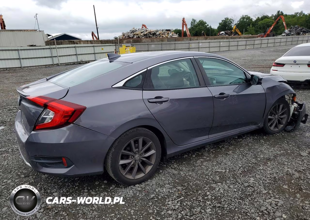 2021 Honda Civic Exl VIN:19XFC1F76ME202771 - 3