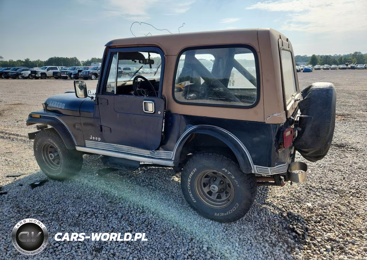 1981 Jeep Jeep Cj7 VIN:1JCCE87E3BT068842 - 2