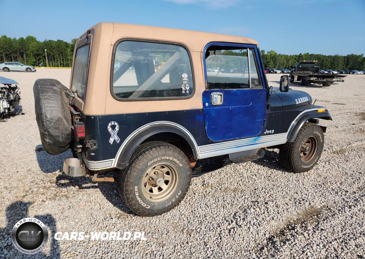 1981 Jeep Jeep Cj7 VIN:1JCCE87E3BT068842 - 3
