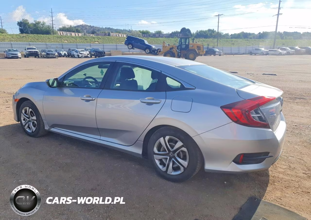 2018 Honda Civic Lx VIN:19XFC2F54JE028165 - 2