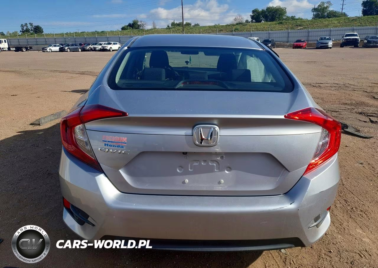 2018 Honda Civic Lx VIN:19XFC2F54JE028165 - 6