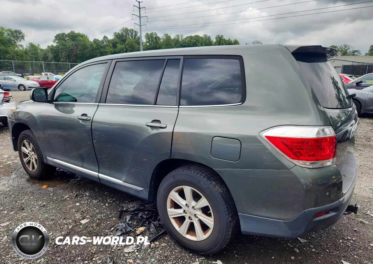 2013 Toyota Highlander Base VIN:5TDZA3EH7DS031981 - 2