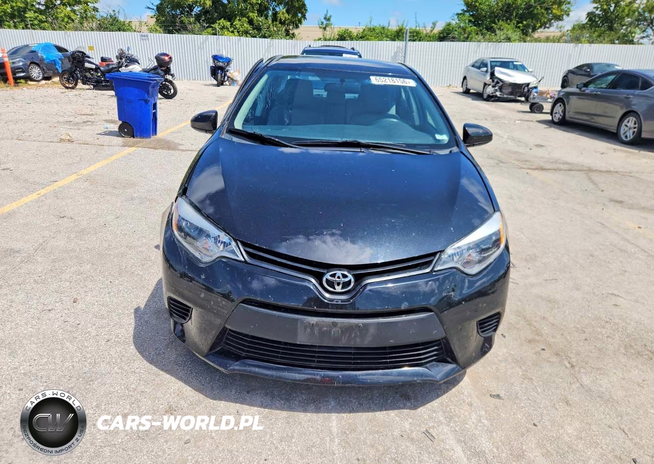 2014 Toyota Corolla Le VIN:2T1BURHE6EC135529 - 5