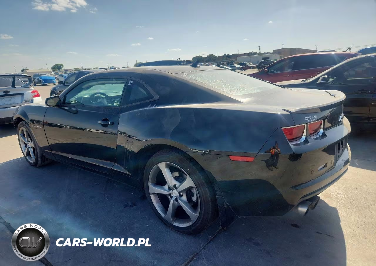 2013 Chevrolet Camaro Rs VIN:2G1FC1E39D9237780 - 2