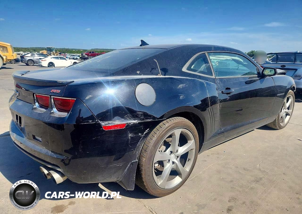 2013 Chevrolet Camaro Rs VIN:2G1FC1E39D9237780 - 3