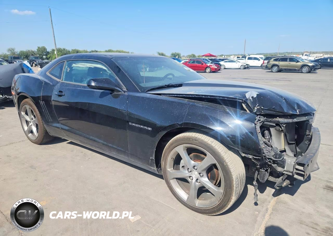 2013 Chevrolet Camaro Rs VIN:2G1FC1E39D9237780 - 4