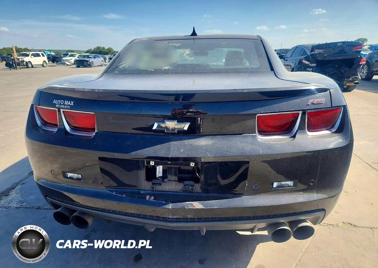 2013 Chevrolet Camaro Rs VIN:2G1FC1E39D9237780 - 6
