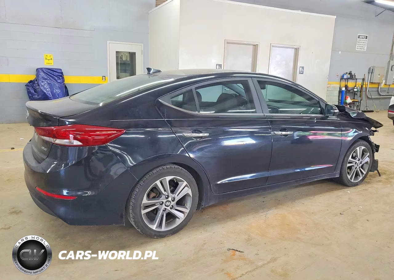 2017 Hyundai Elantra Limited VIN:KMHD84LF2HU153755 - 3