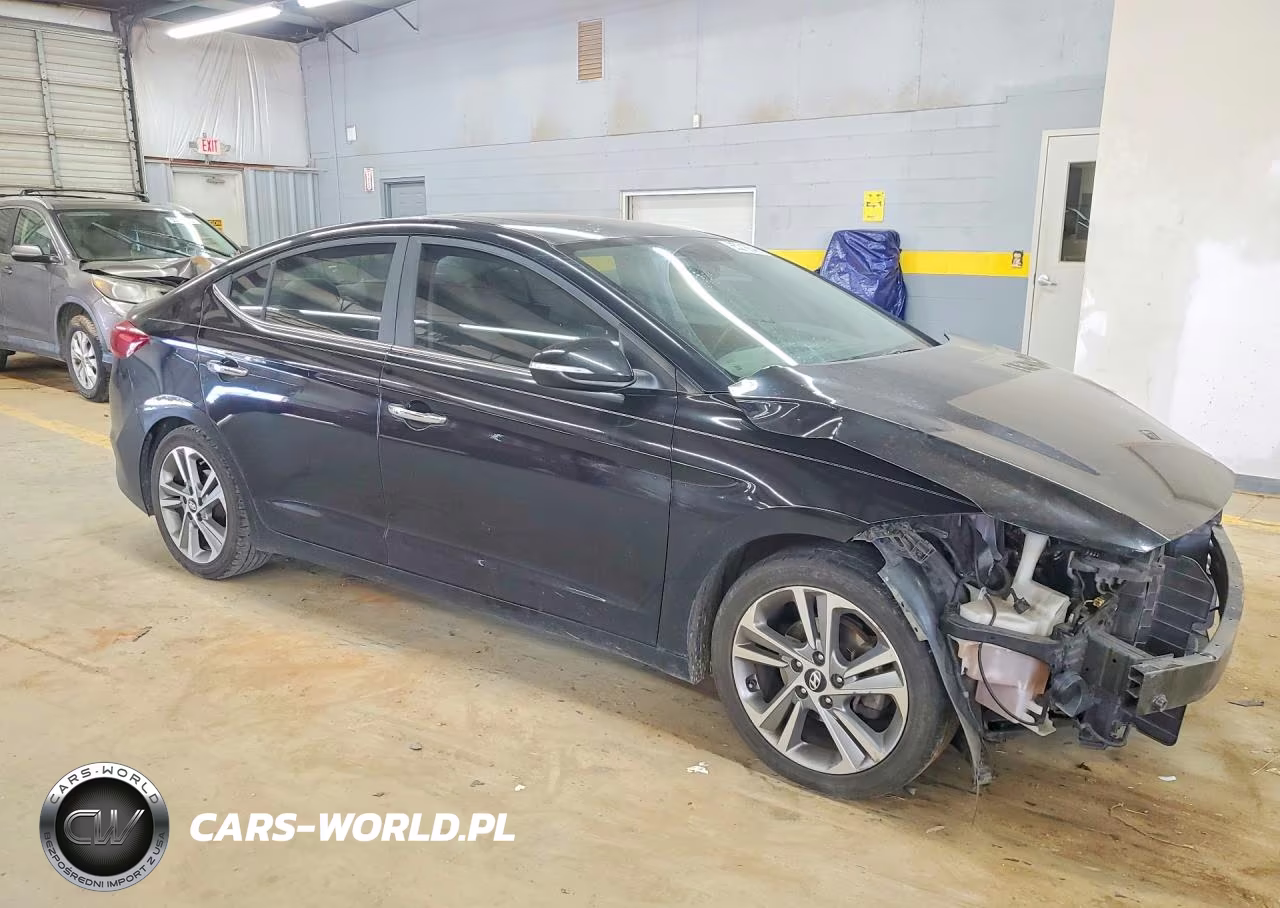 2017 Hyundai Elantra Limited VIN:KMHD84LF2HU153755 - 4