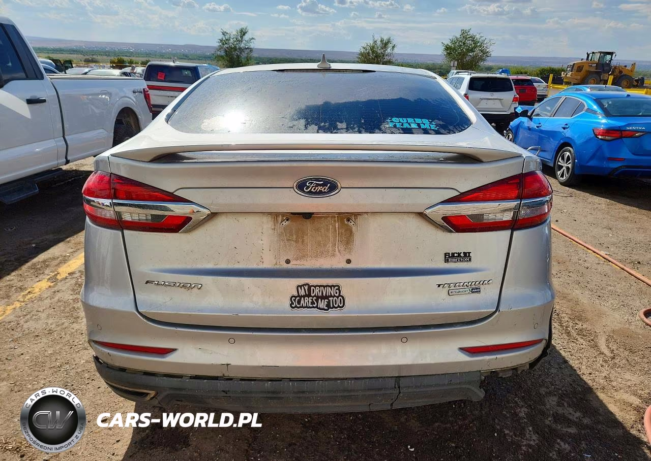 2019 Ford Fusion Titanium VIN:3FA6P0D97KR256854 - 6