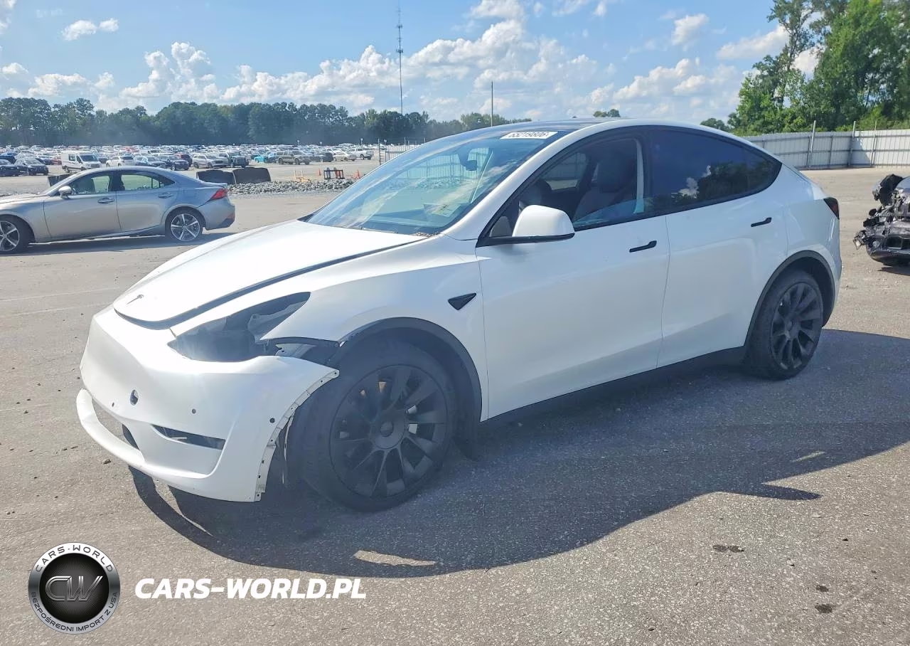 2021 Tesla Model Y VIN:5YJYGDEE7MF299133 - 1