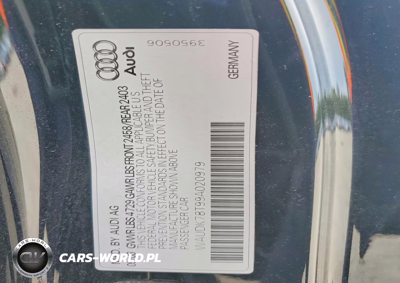 2009 Audi A5 Quattro VIN:WAUDK78T99A020979 - 12