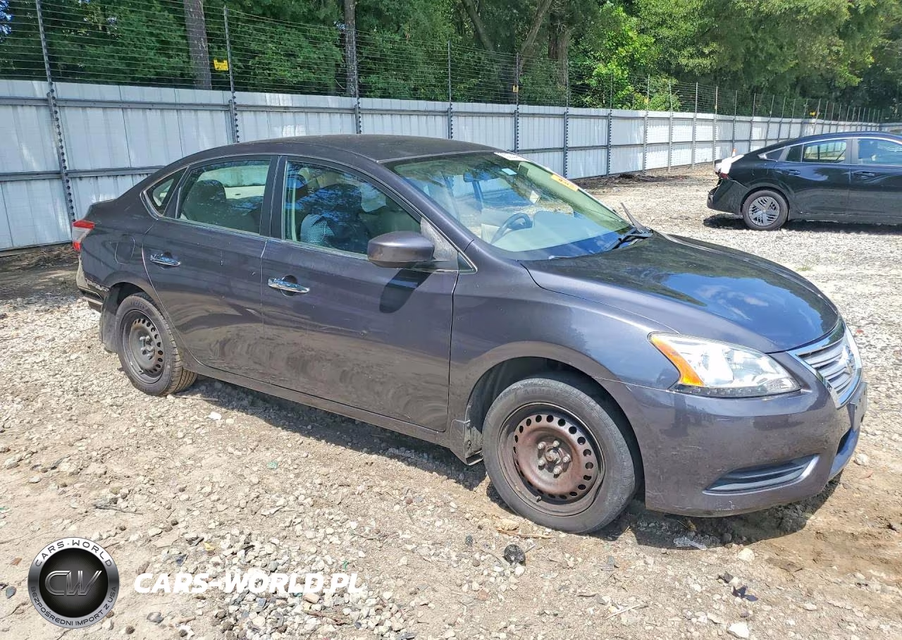 2014 Nissan Sentra Sv VIN:3N1AB7AP1EY316025 - 4