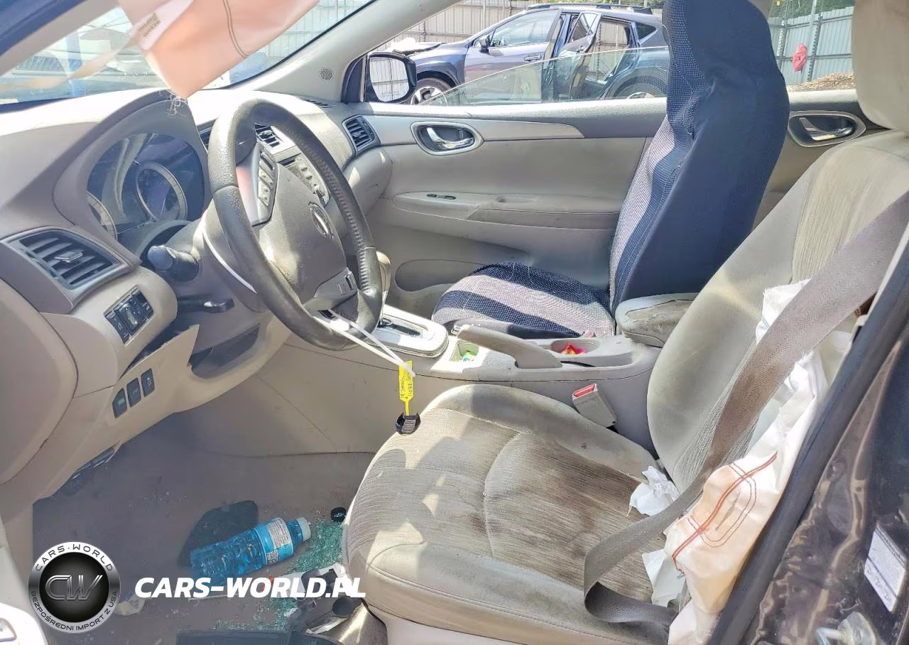 2014 Nissan Sentra Sv VIN:3N1AB7AP1EY316025 - 7