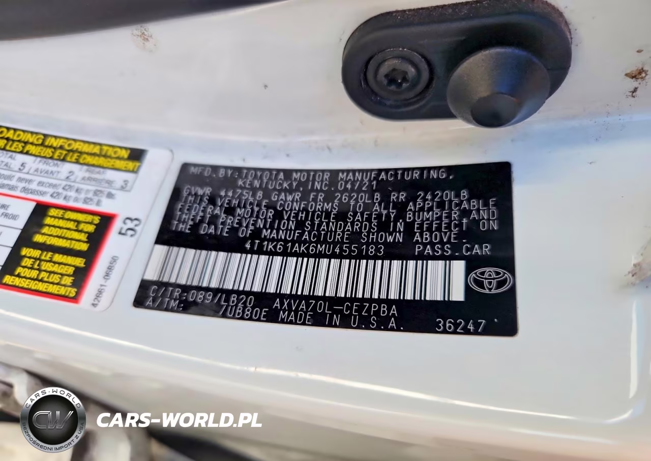 2021 Toyota Camry Xse VIN:4T1K61AK6MU455183 - 12