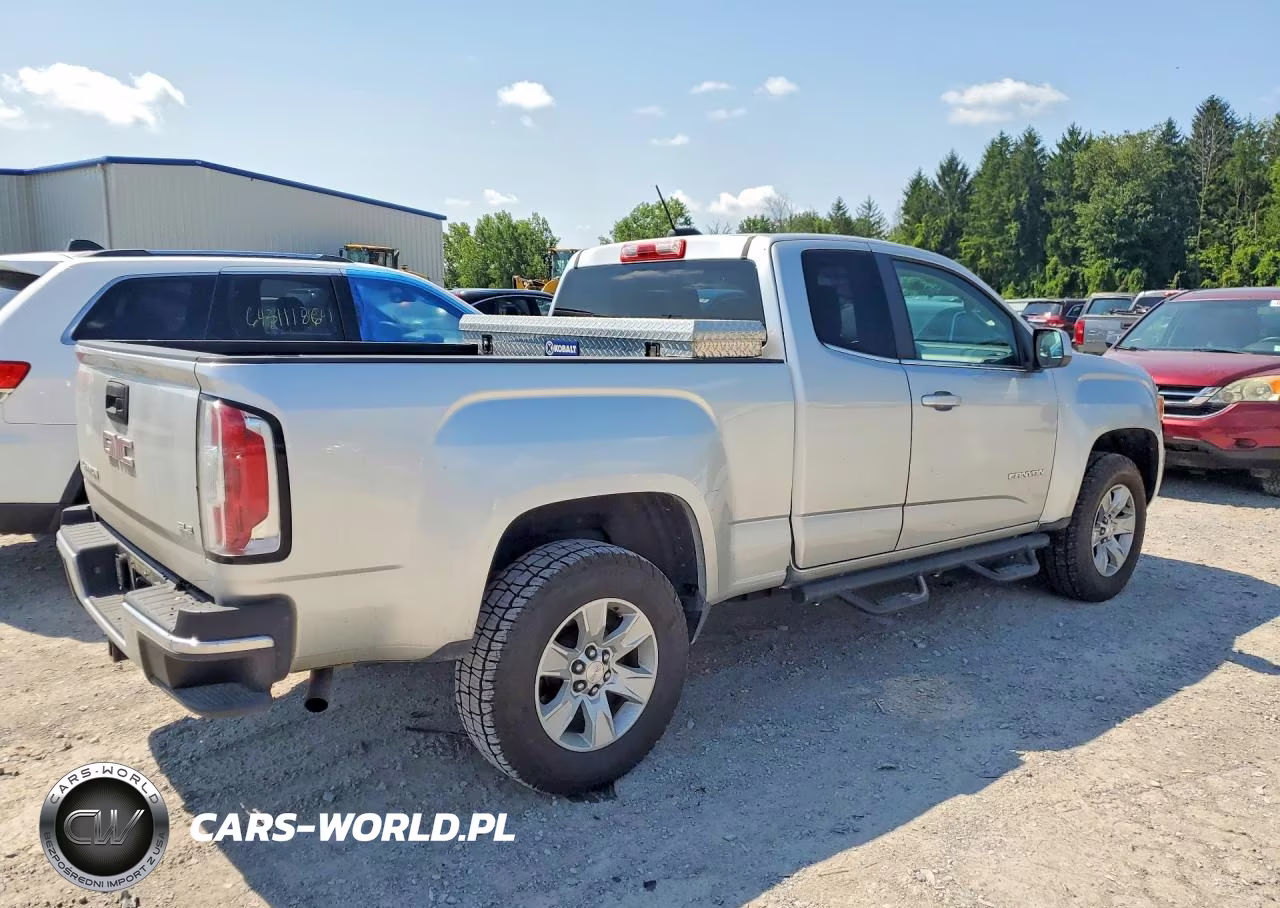 2015 GMC Canyon Sle VIN:1GTH5BEAXF1244789 - 3