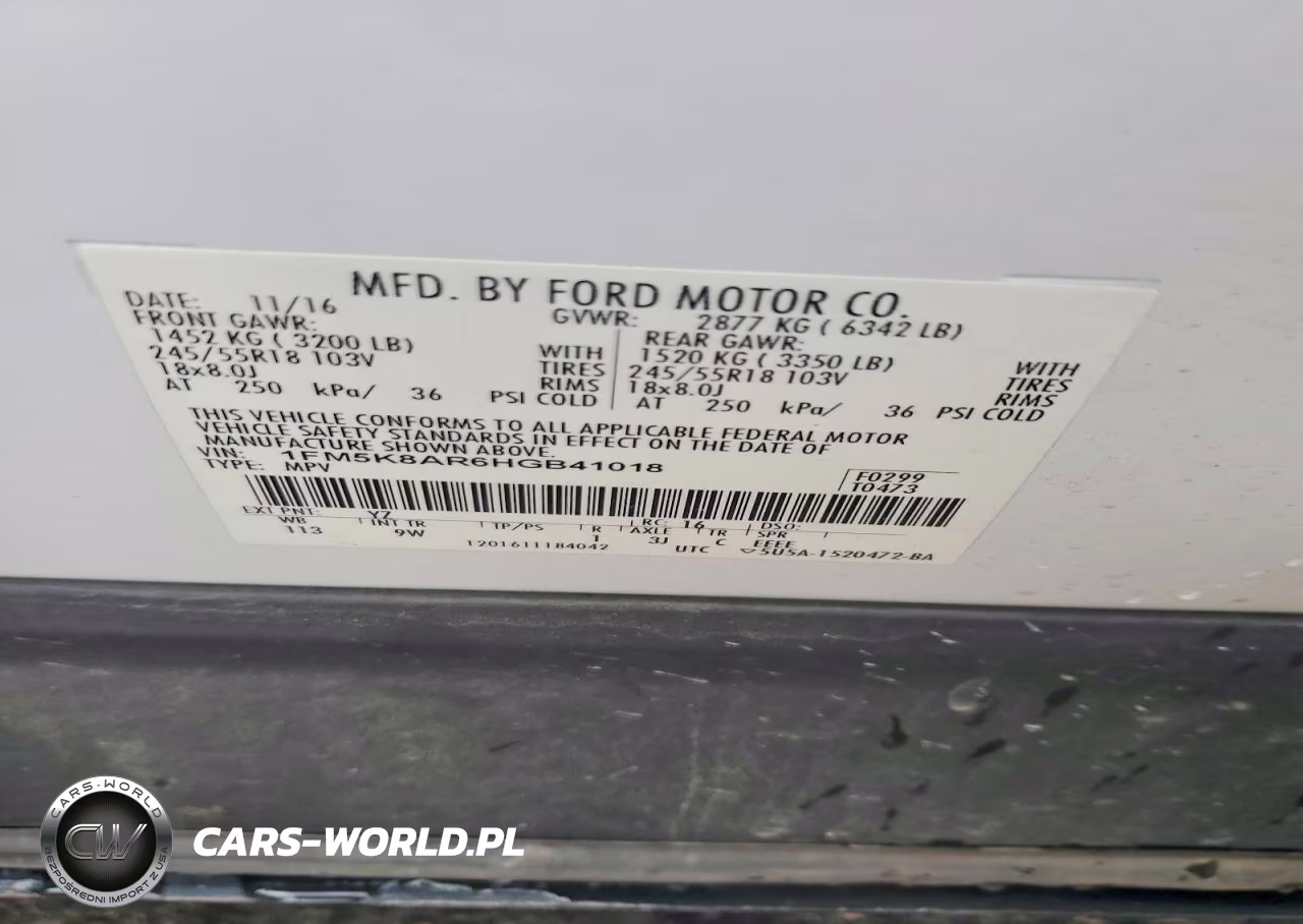 2017 Ford Explorer Police Interceptor VIN:1FM5K8AR6HGB41018 - 13