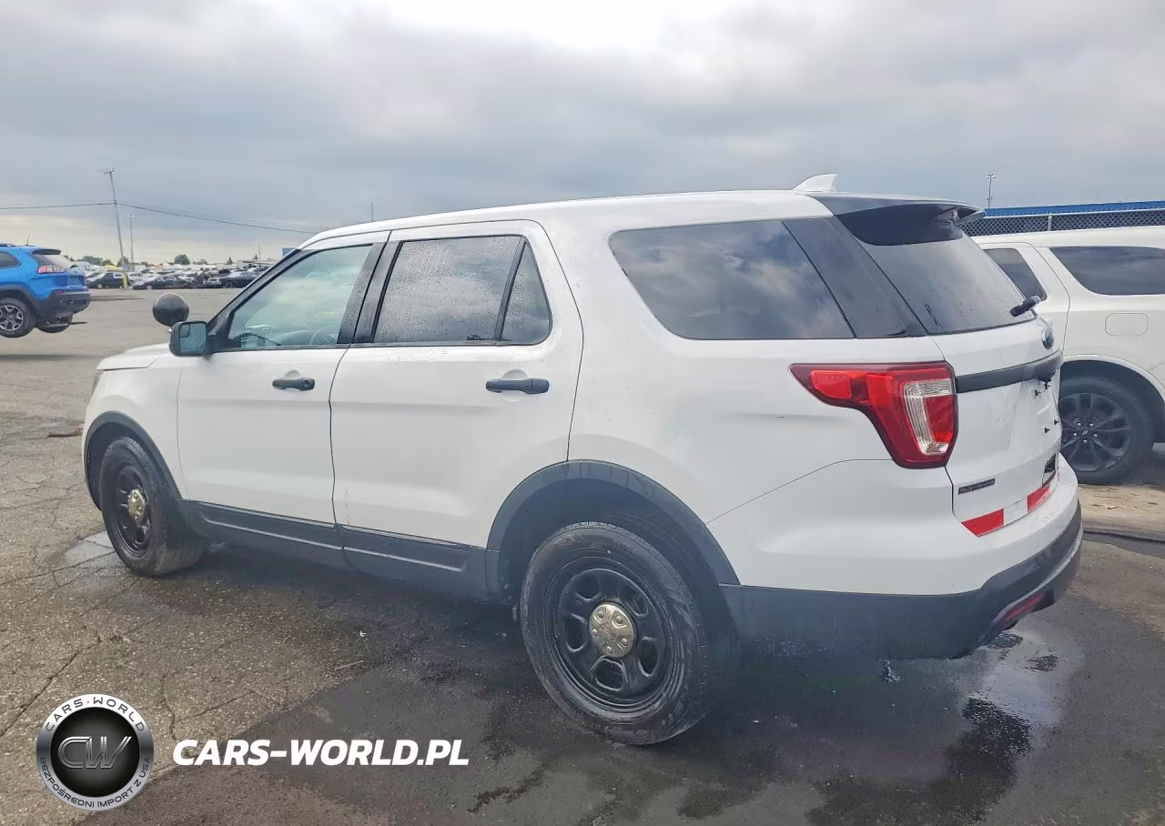 2017 Ford Explorer Police Interceptor VIN:1FM5K8AR6HGB41018 - 2