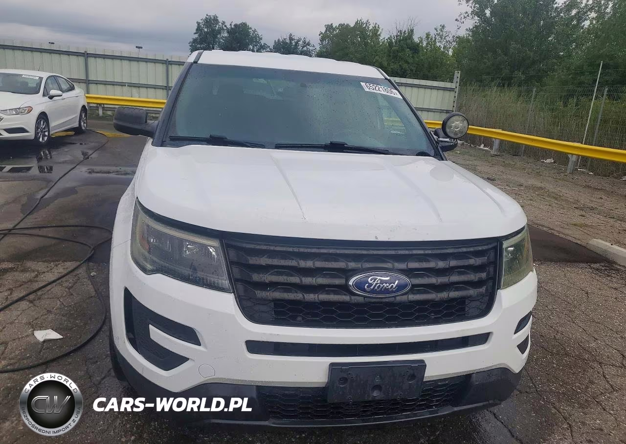 2017 Ford Explorer Police Interceptor VIN:1FM5K8AR6HGB41018 - 5
