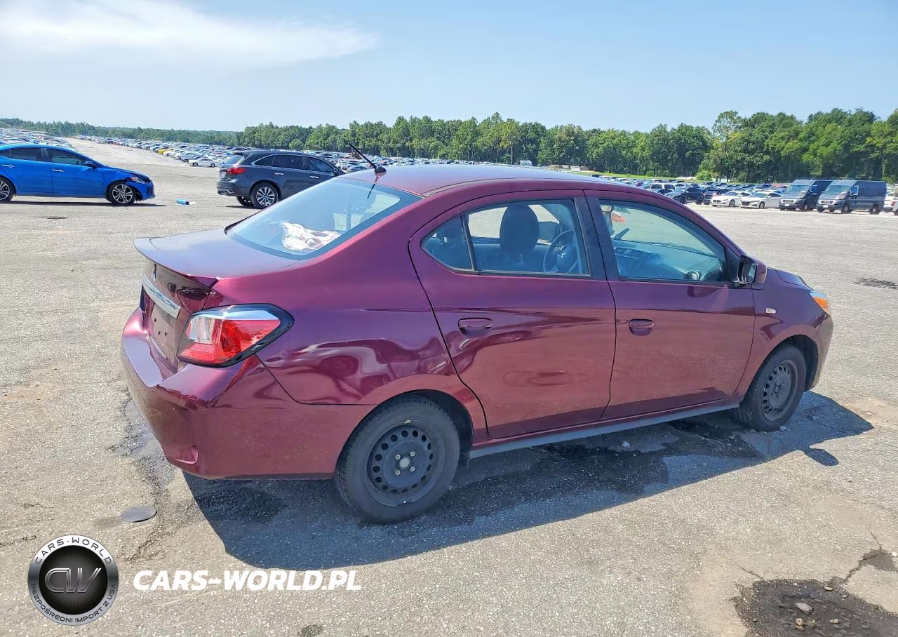 2024 Mitsubishi Mirage G4 Es VIN:ML32FUFJ6RHF00568 - 3