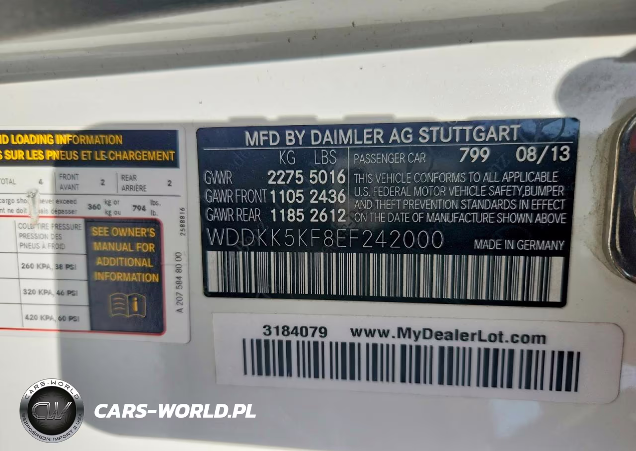 2014 Mercedes-Benz E 350 VIN:WDDKK5KF8EF242000 - 12