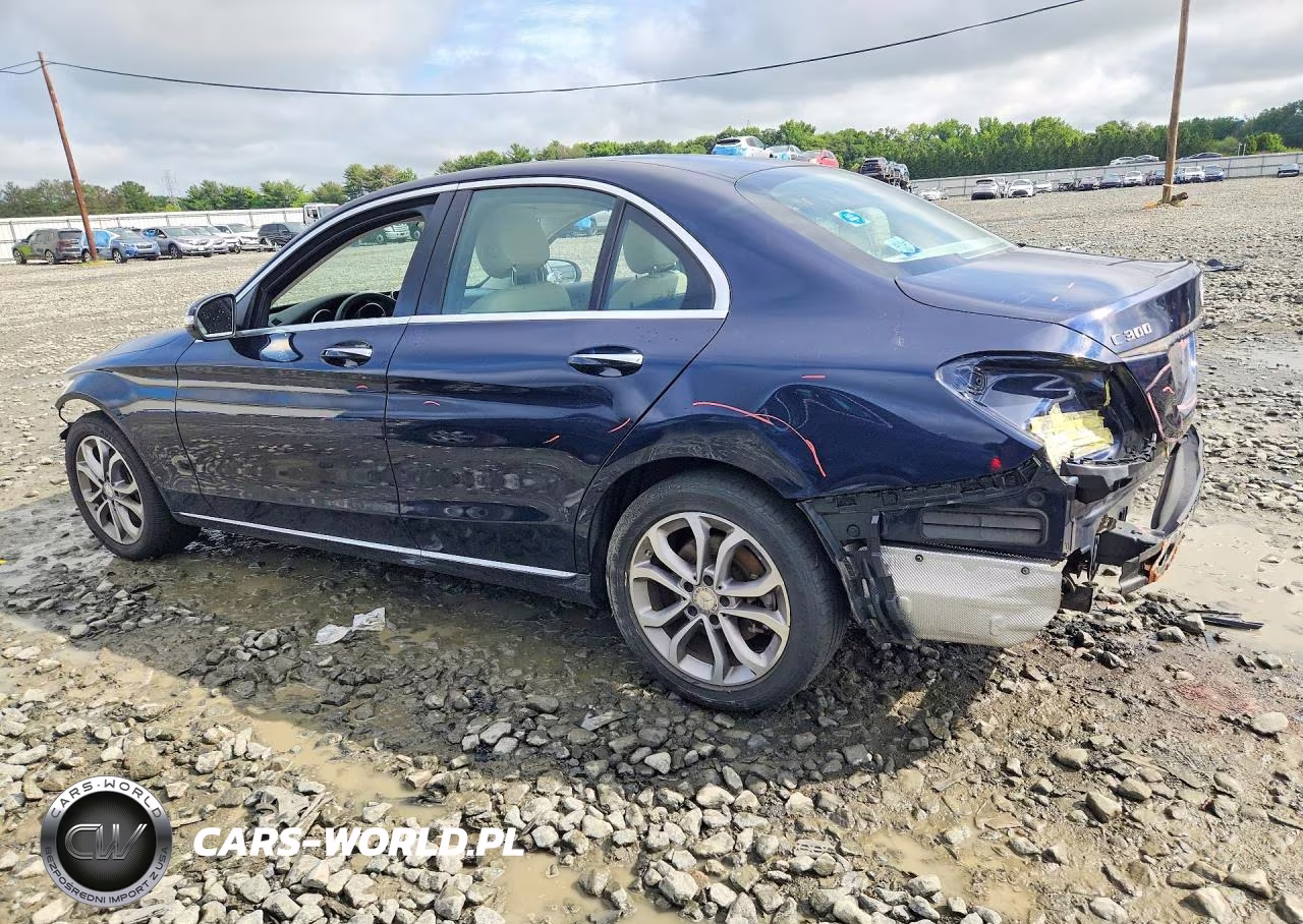 2015 Mercedes-Benz C 300 4Matic VIN:55SWF4KB3FU081759 - 2