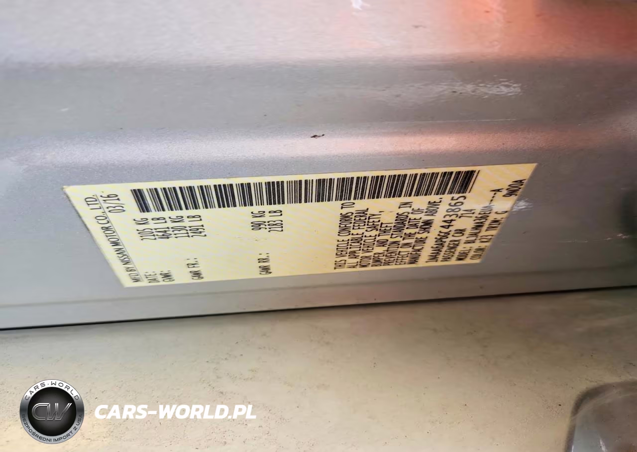 2016 Nissan Maxima Platinum VIN:1N4AA6AP6GC443865 - 12