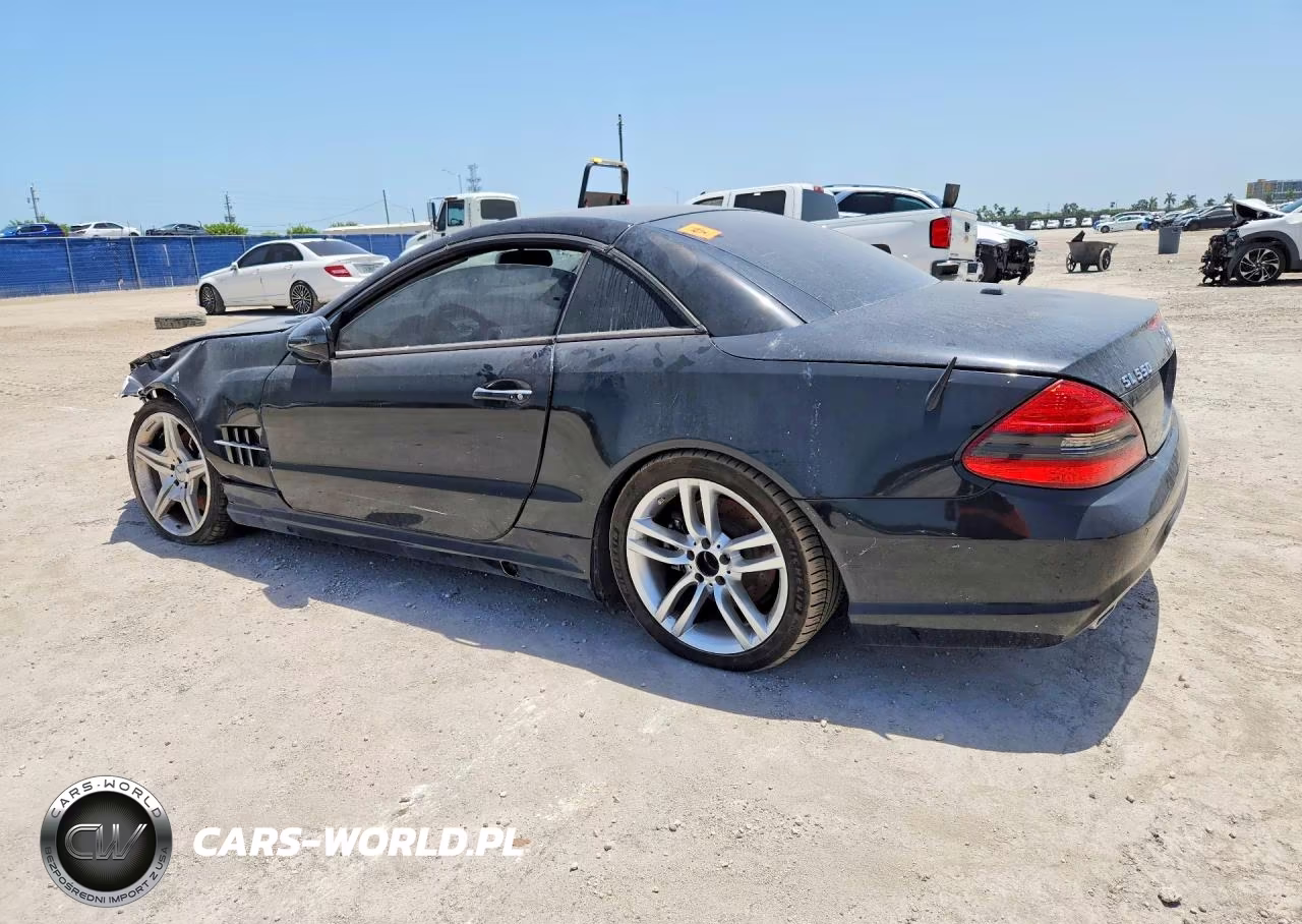 2009 Mercedes-Benz Sl 550 VIN:WDBSK71F39F150238 - 2
