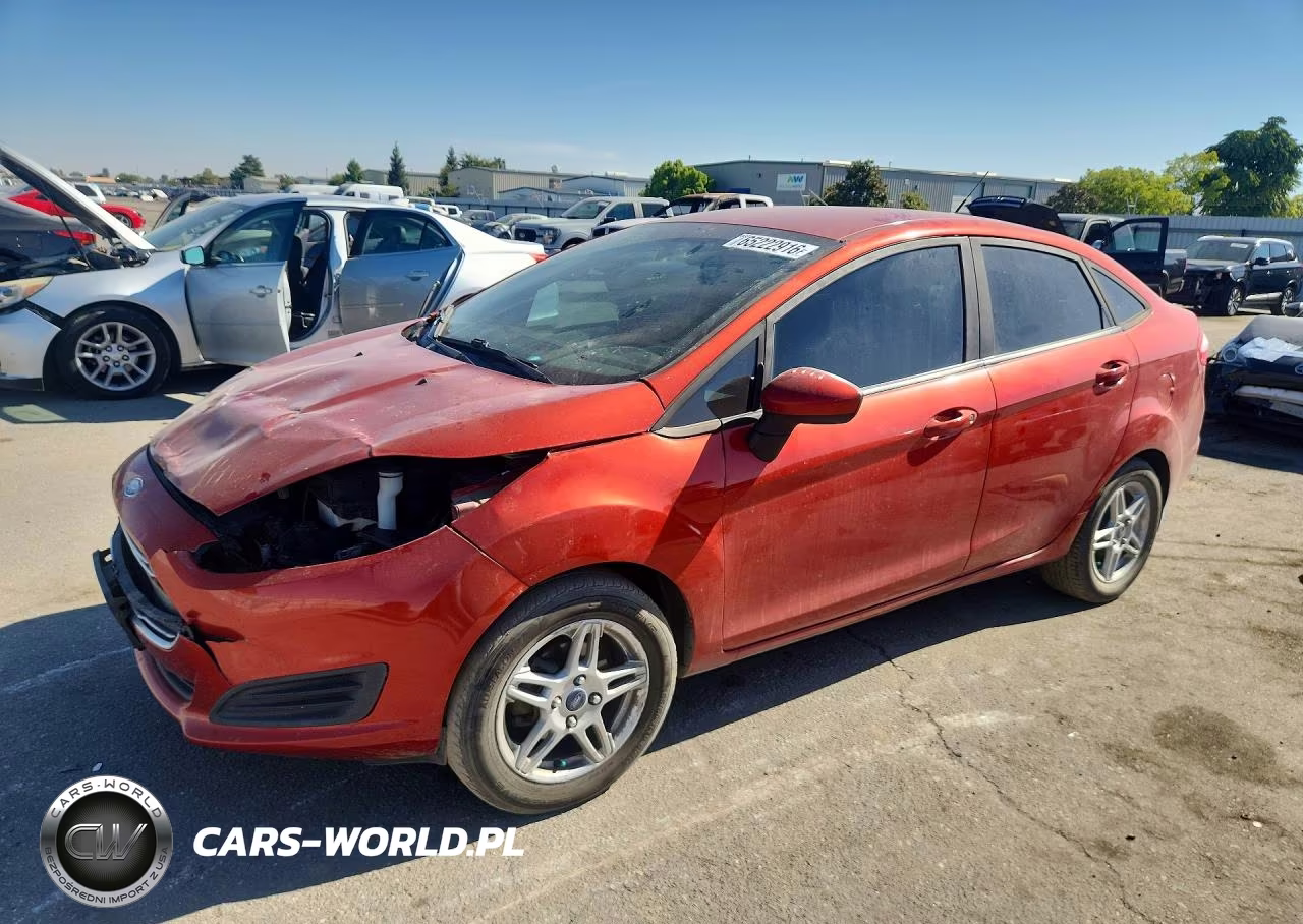 2018 Ford Fiesta Se VIN:3FADP4BJ3JM104433 - 1