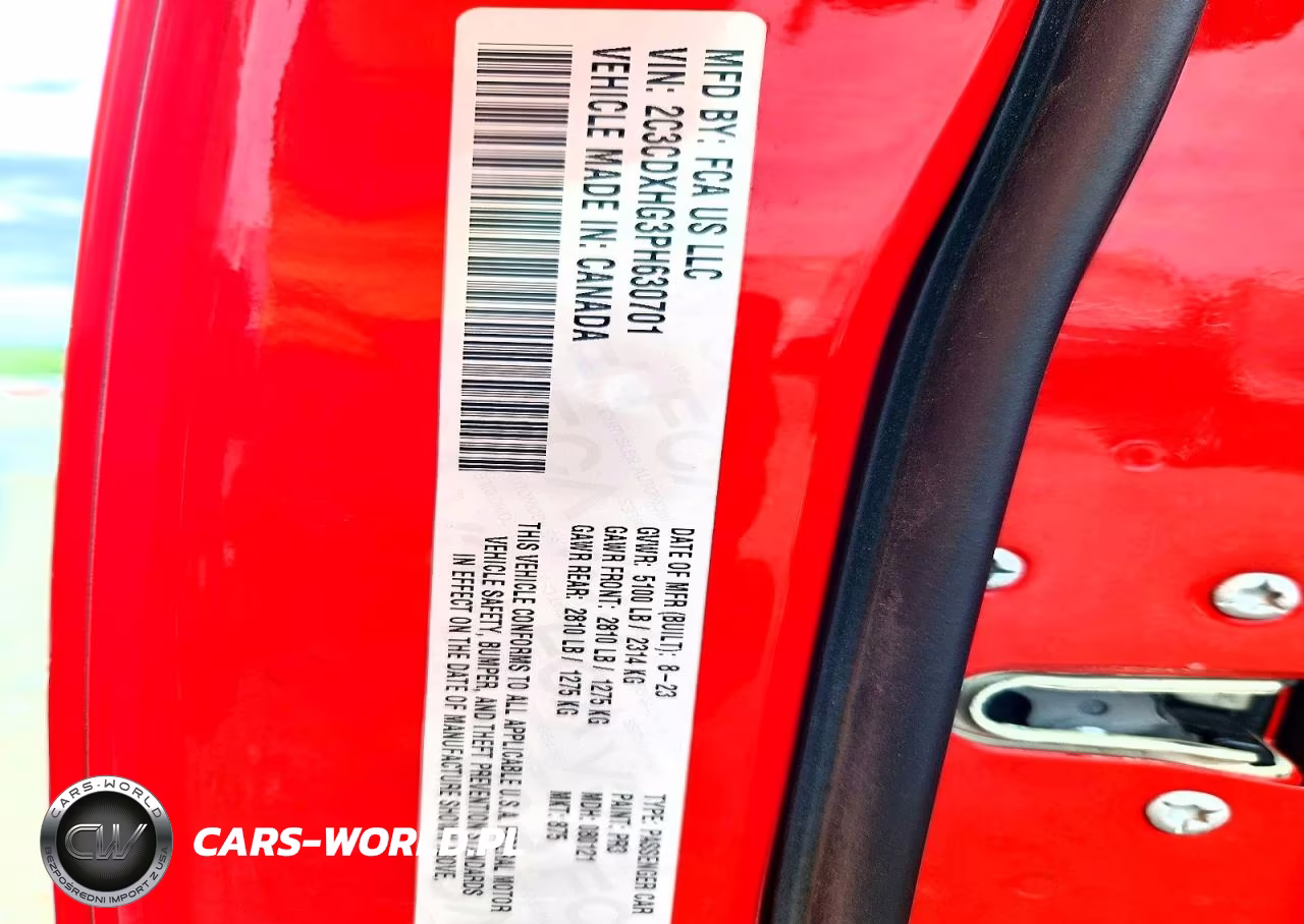 2023 Dodge Charger Gt VIN:2C3CDXHG3PH630701 - 12