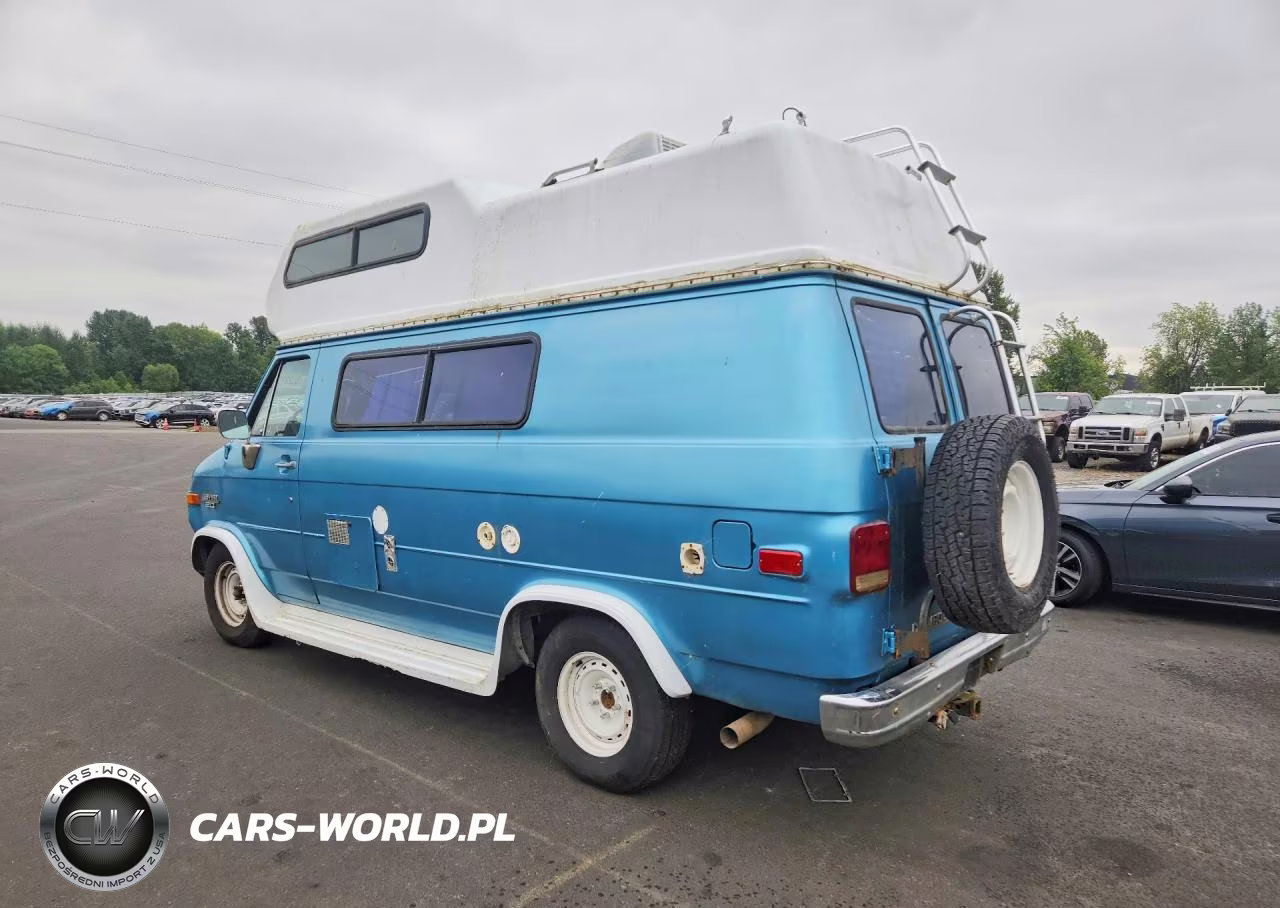 1989 Chevrolet G20 VIN:1GBEG25K8K7160701 - 2