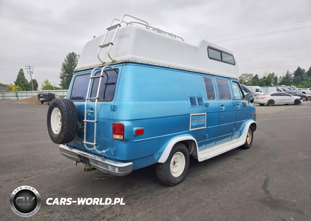 1989 Chevrolet G20 VIN:1GBEG25K8K7160701 - 3