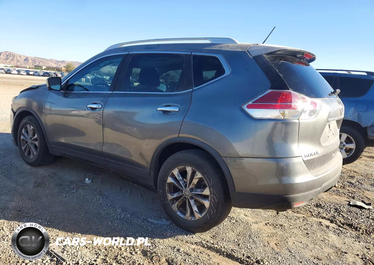 2015 Nissan Rogue Sv VIN:KNMAT2MT3FP576614 - 2