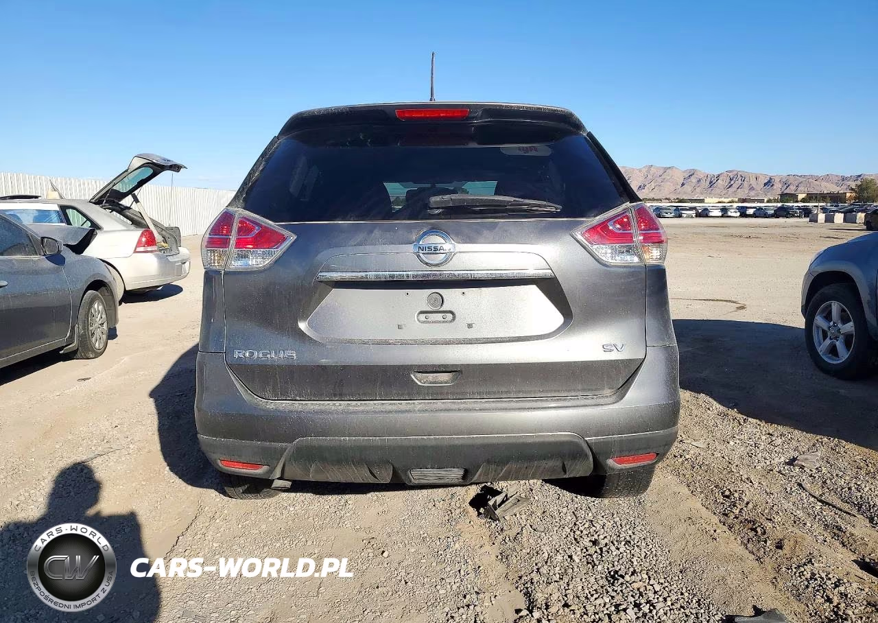 2015 Nissan Rogue Sv VIN:KNMAT2MT3FP576614 - 6