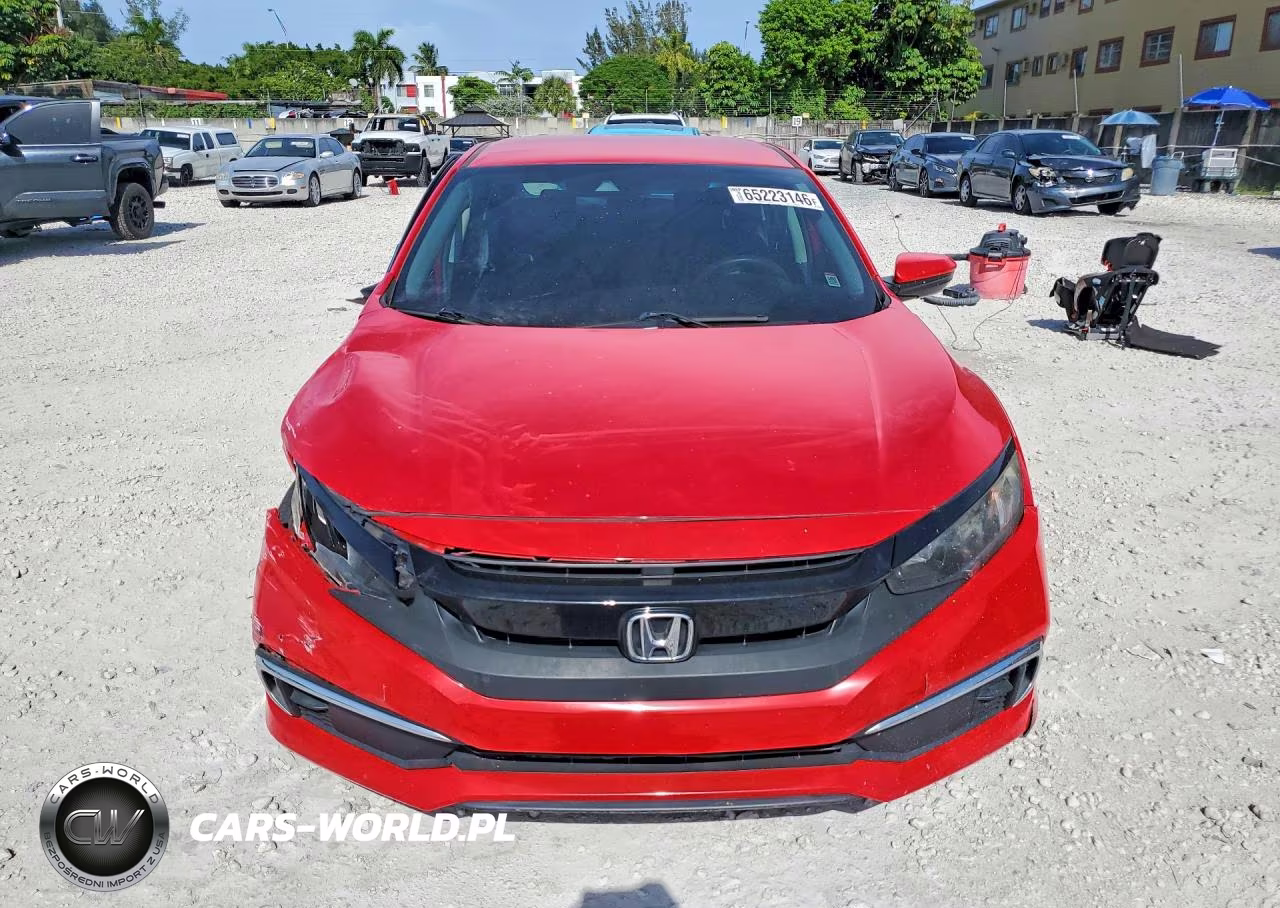 2020 Honda Civic Lx VIN:2HGFC2F64LH501368 - 5