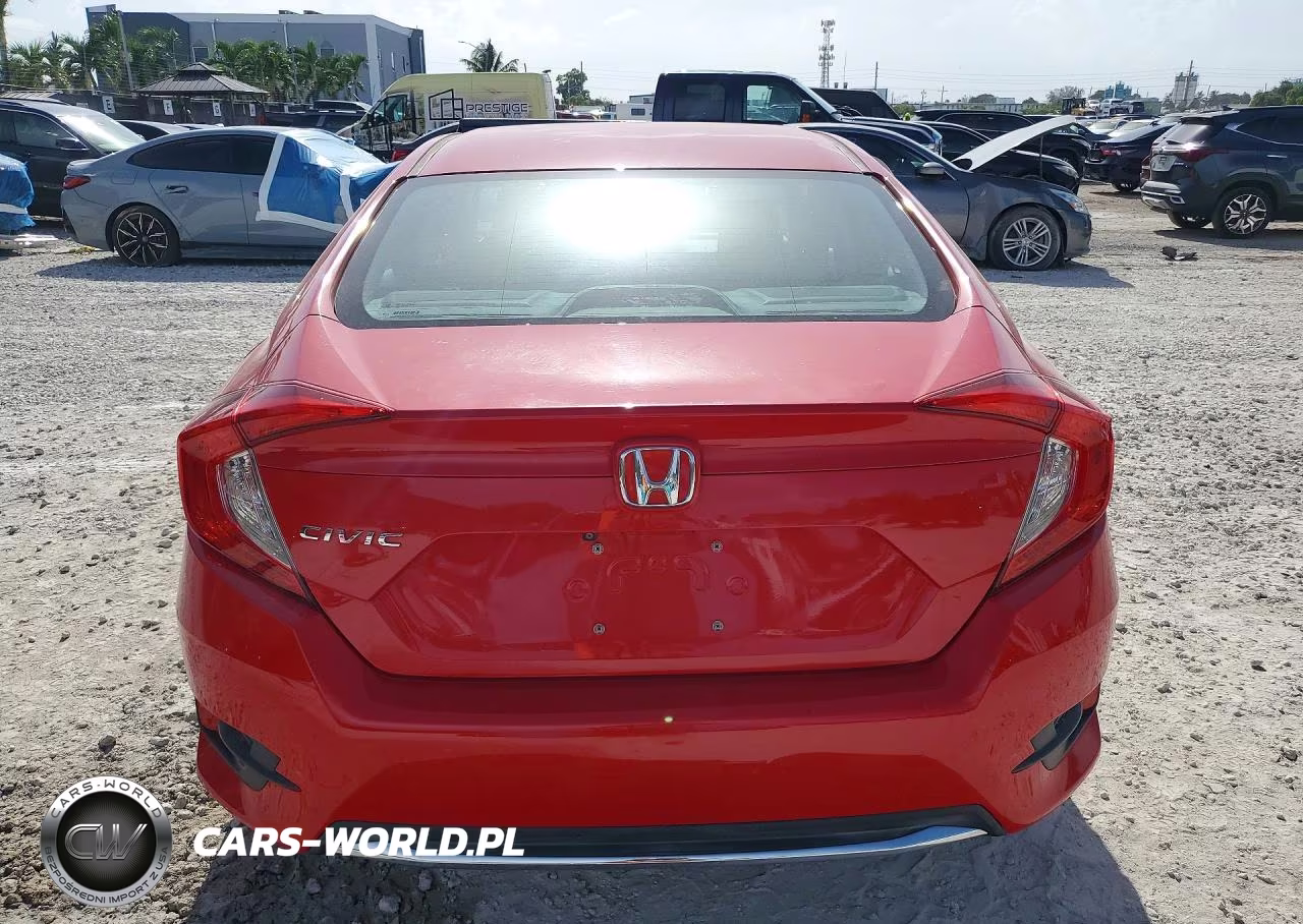 2020 Honda Civic Lx VIN:2HGFC2F64LH501368 - 6