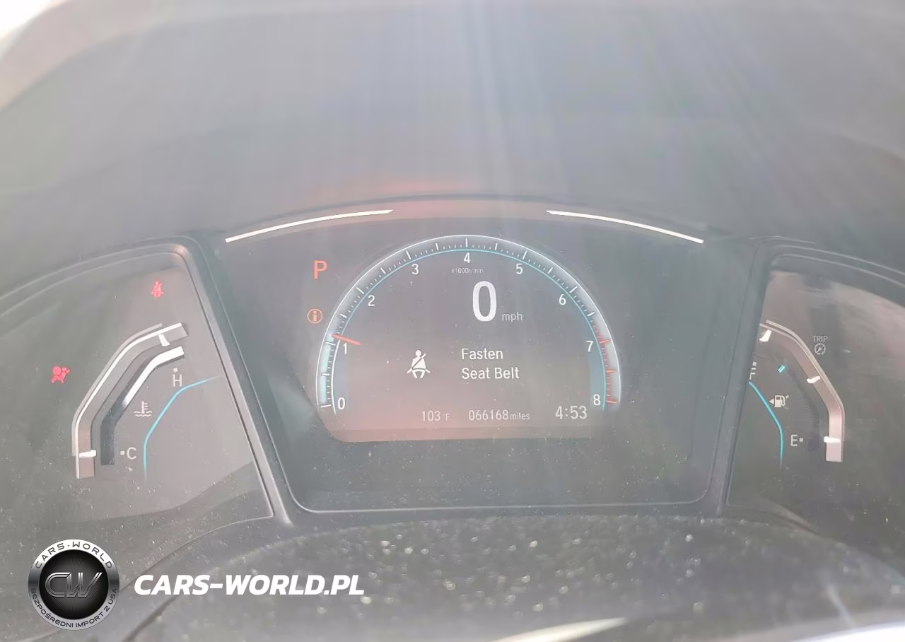2020 Honda Civic Lx VIN:2HGFC2F64LH501368 - 9