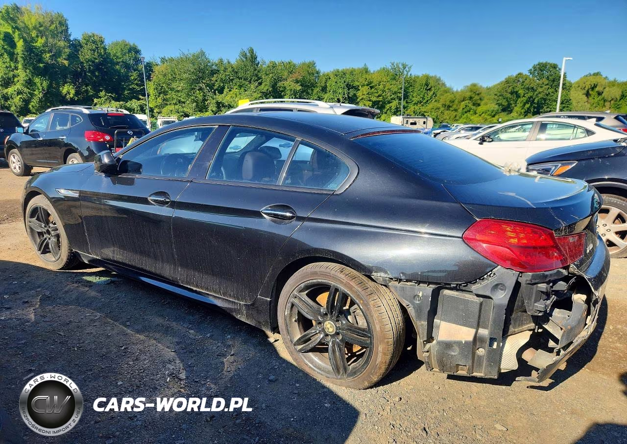 2015 BMW 640 Xi Gran Coupe VIN:WBA6B8C55FD453460 - 2