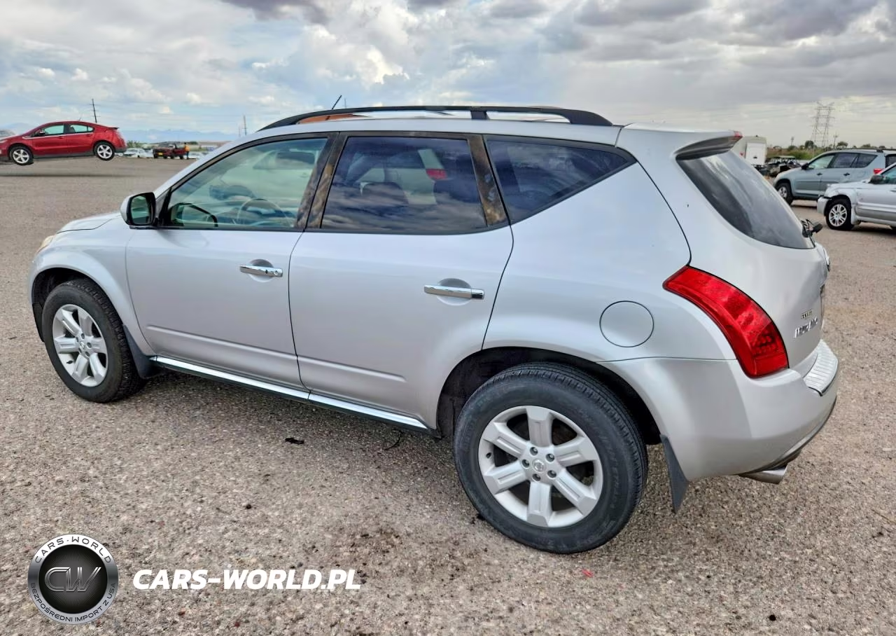 2006 Nissan Murano S VIN:JN8AZ08W76W528017 - 2