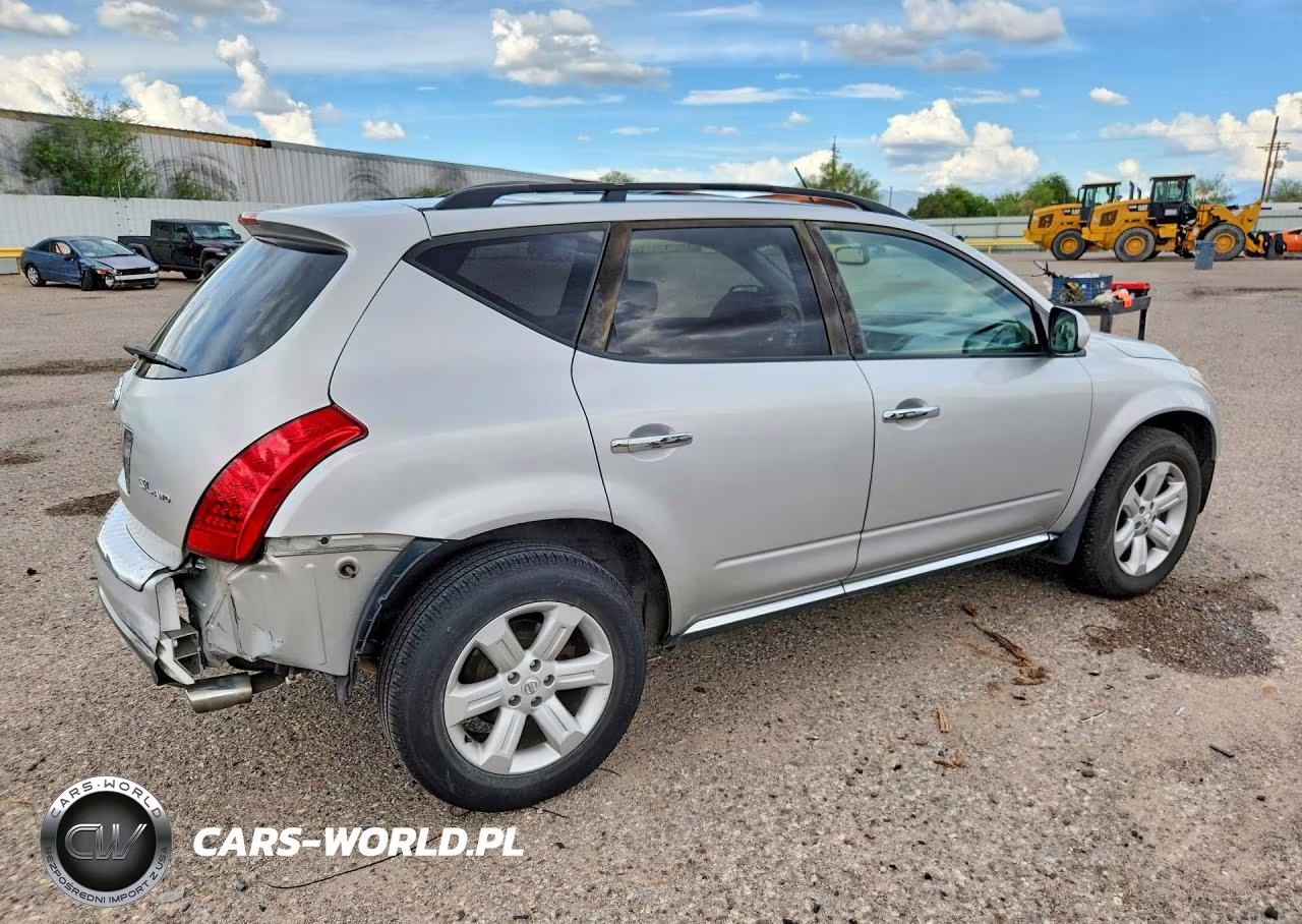 2006 Nissan Murano S VIN:JN8AZ08W76W528017 - 3