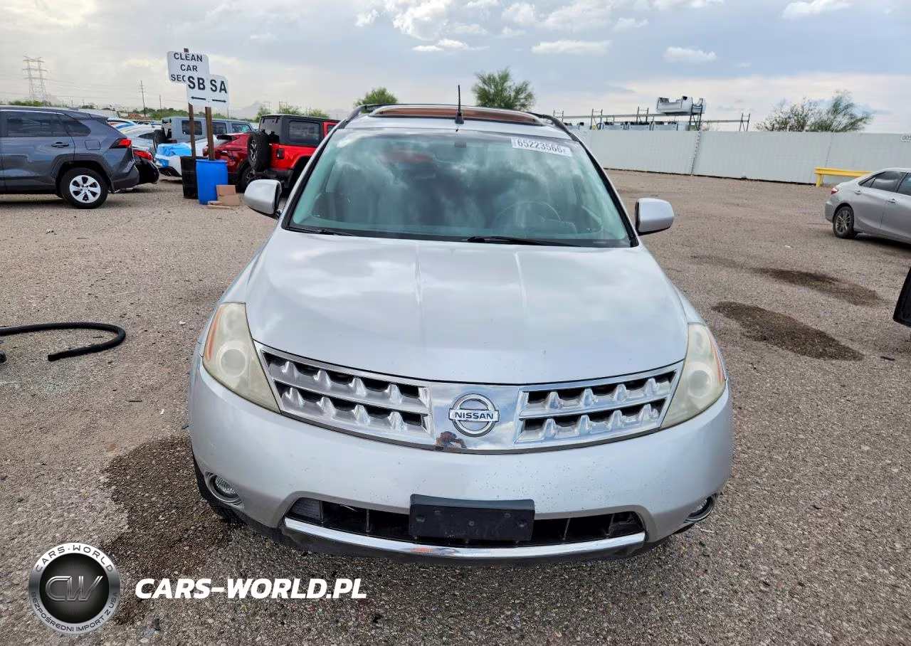 2006 Nissan Murano S VIN:JN8AZ08W76W528017 - 5