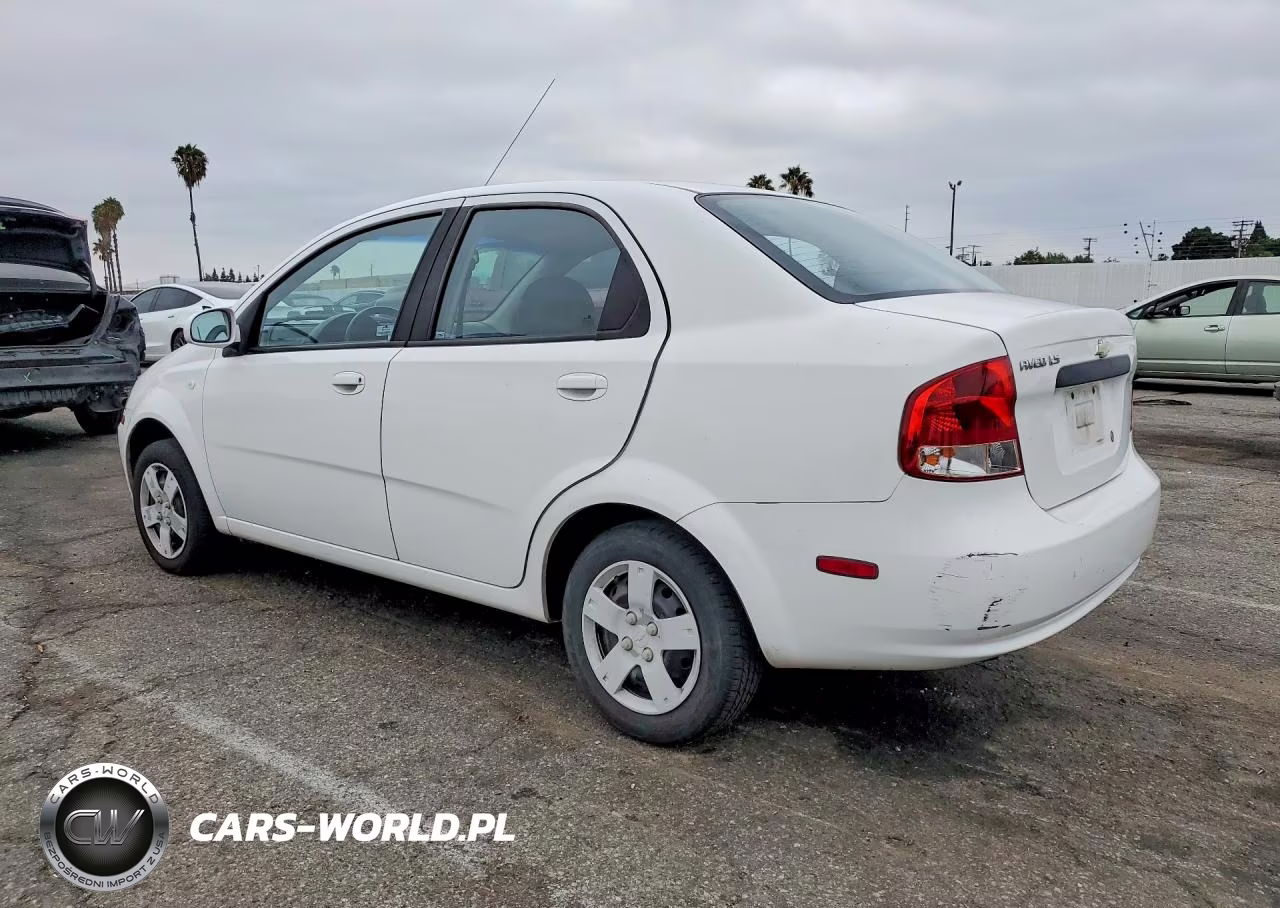 2006 Chevrolet Aveo Base VIN:KL1TD56696B675828 - 2