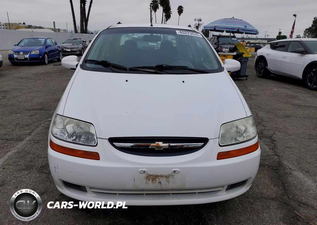 2006 Chevrolet Aveo Base VIN:KL1TD56696B675828 - 5