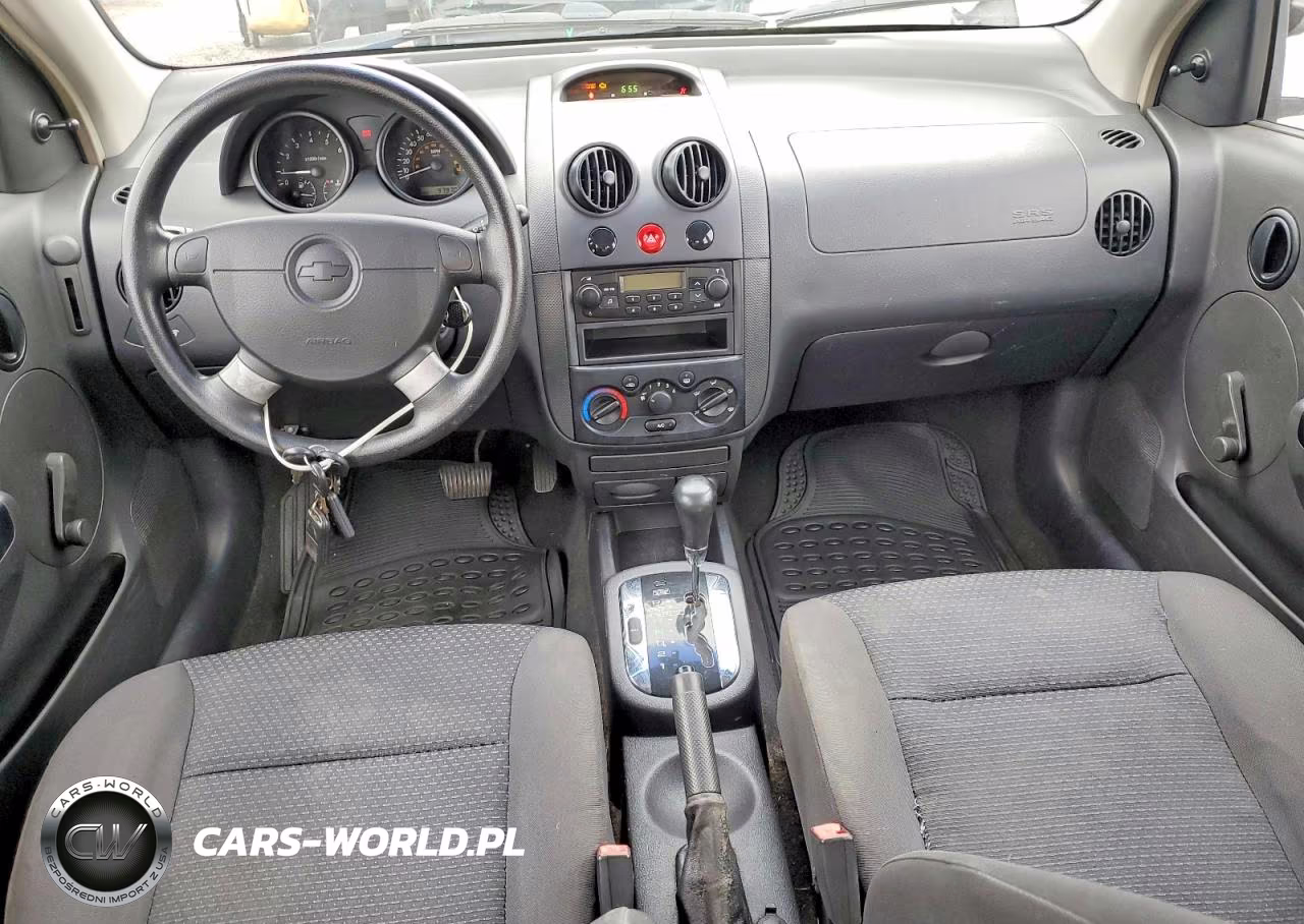 2006 Chevrolet Aveo Base VIN:KL1TD56696B675828 - 8