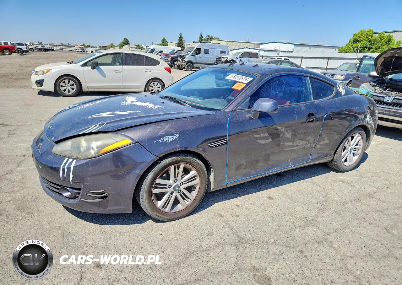 2008 Hyundai Tiburon Gs – zdjęcie 1 z 12