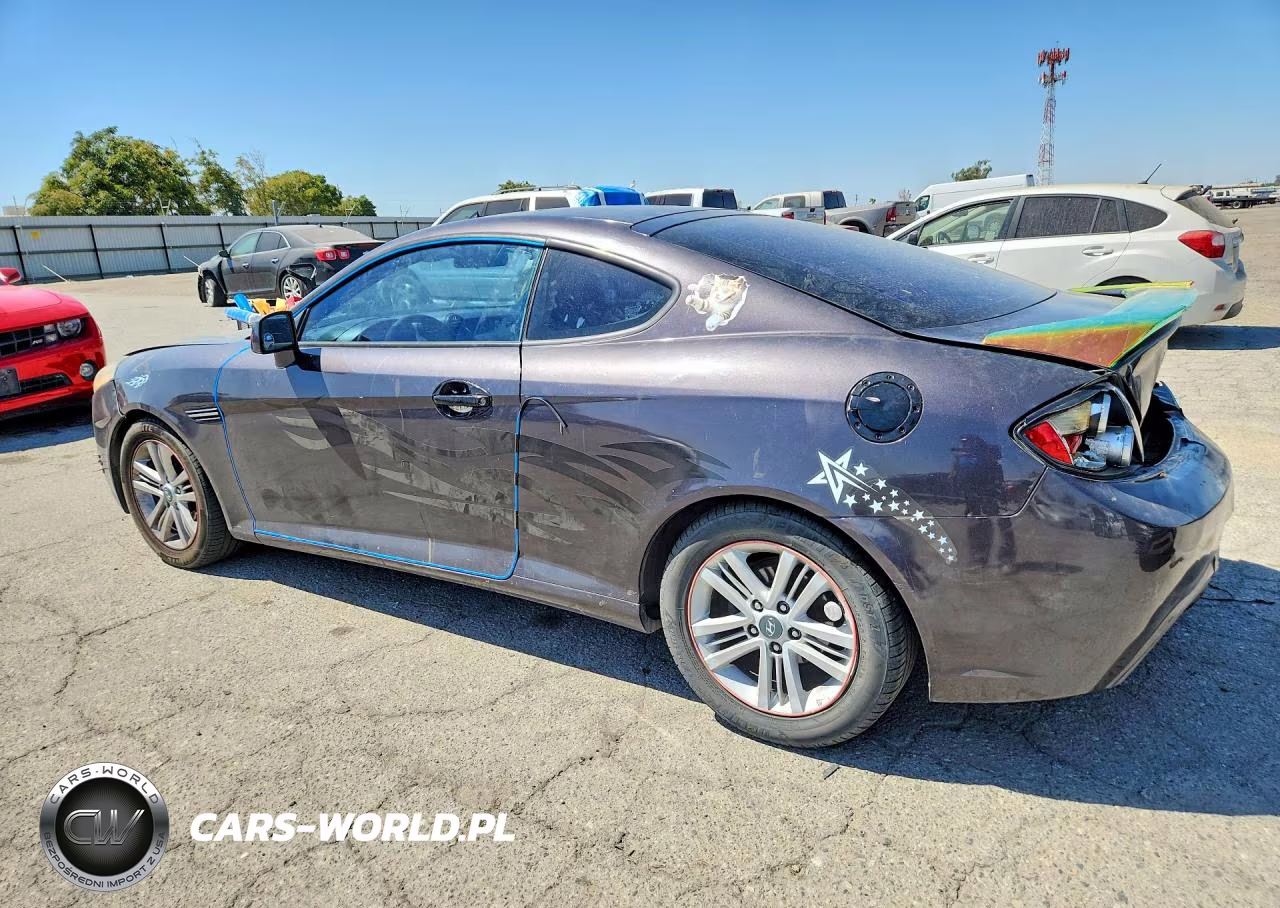 2008 Hyundai Tiburon Gs VIN:KMHHM66D68U280544 - 2