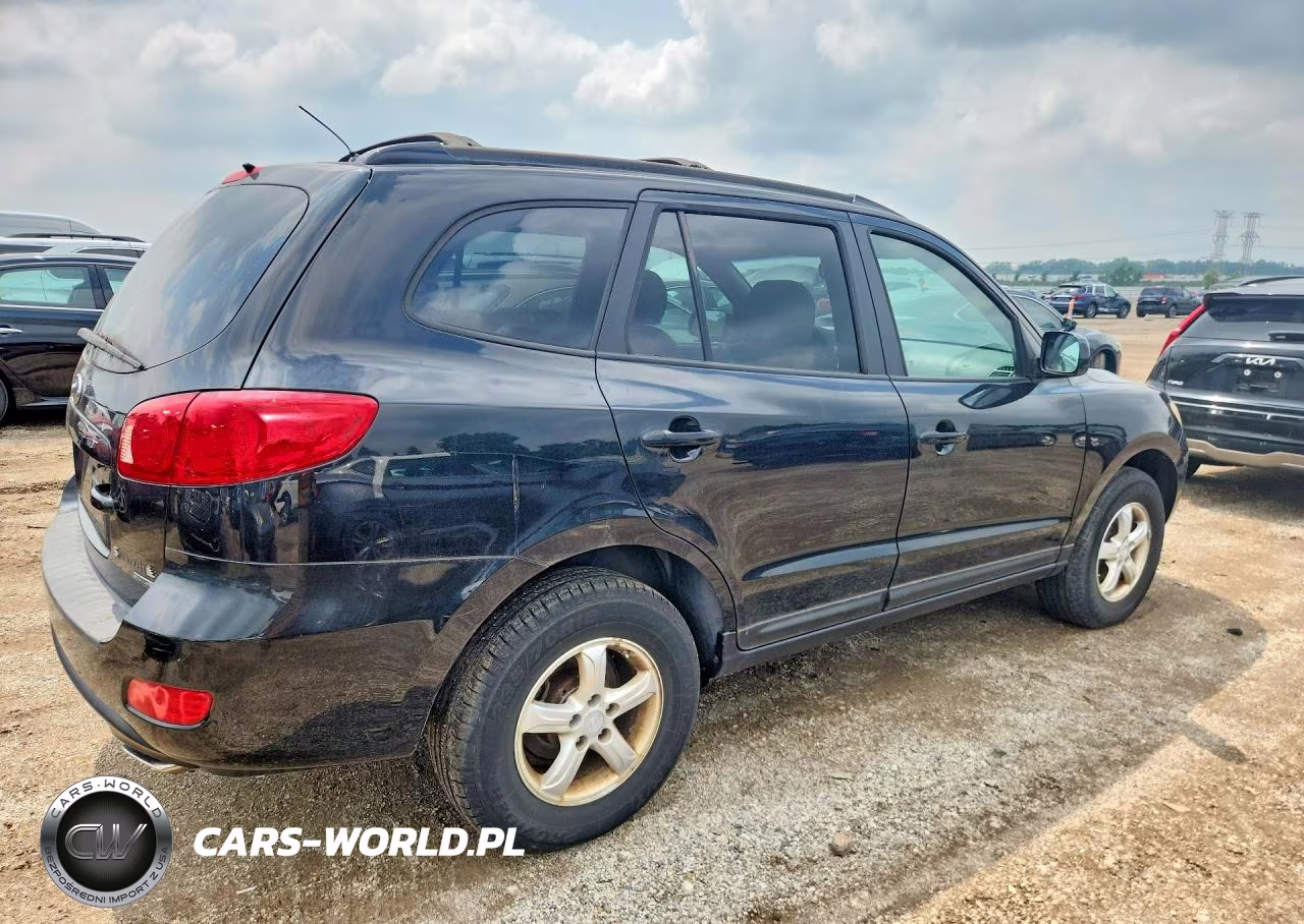 2007 Hyundai Santa Fe Gls VIN:5NMSG73D97H049932 - 3