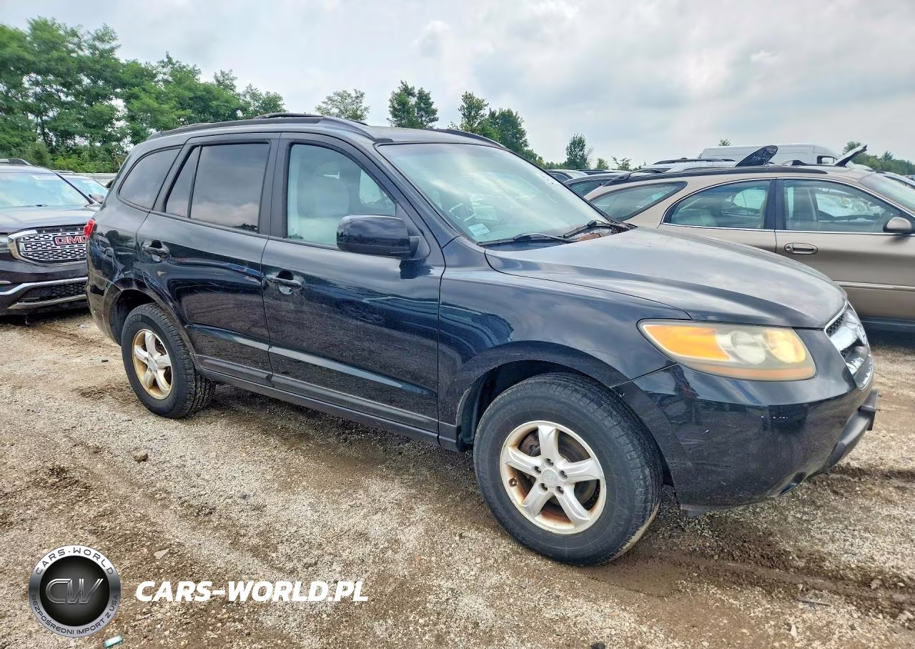2007 Hyundai Santa Fe Gls VIN:5NMSG73D97H049932 - 4